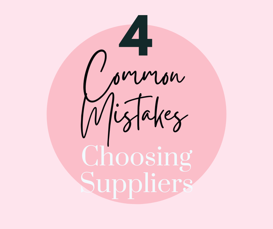 Mistakes in choosing wedding supplier