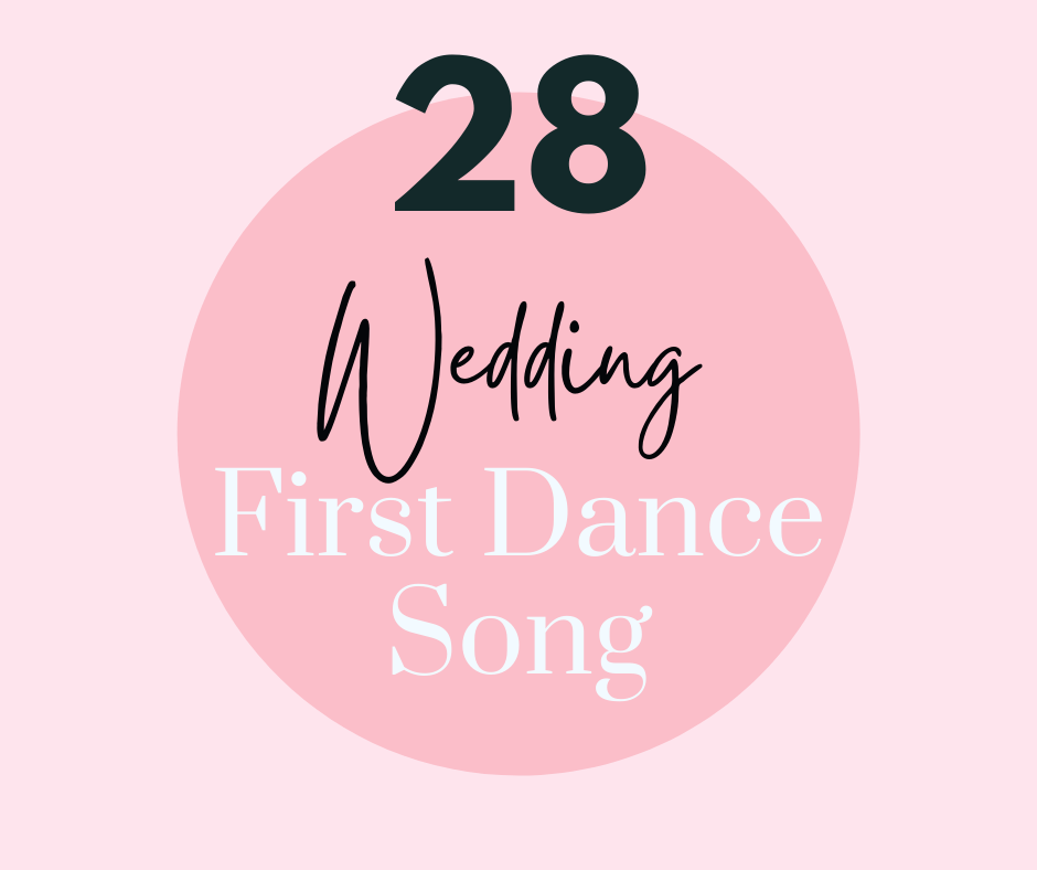 wedding first dance song